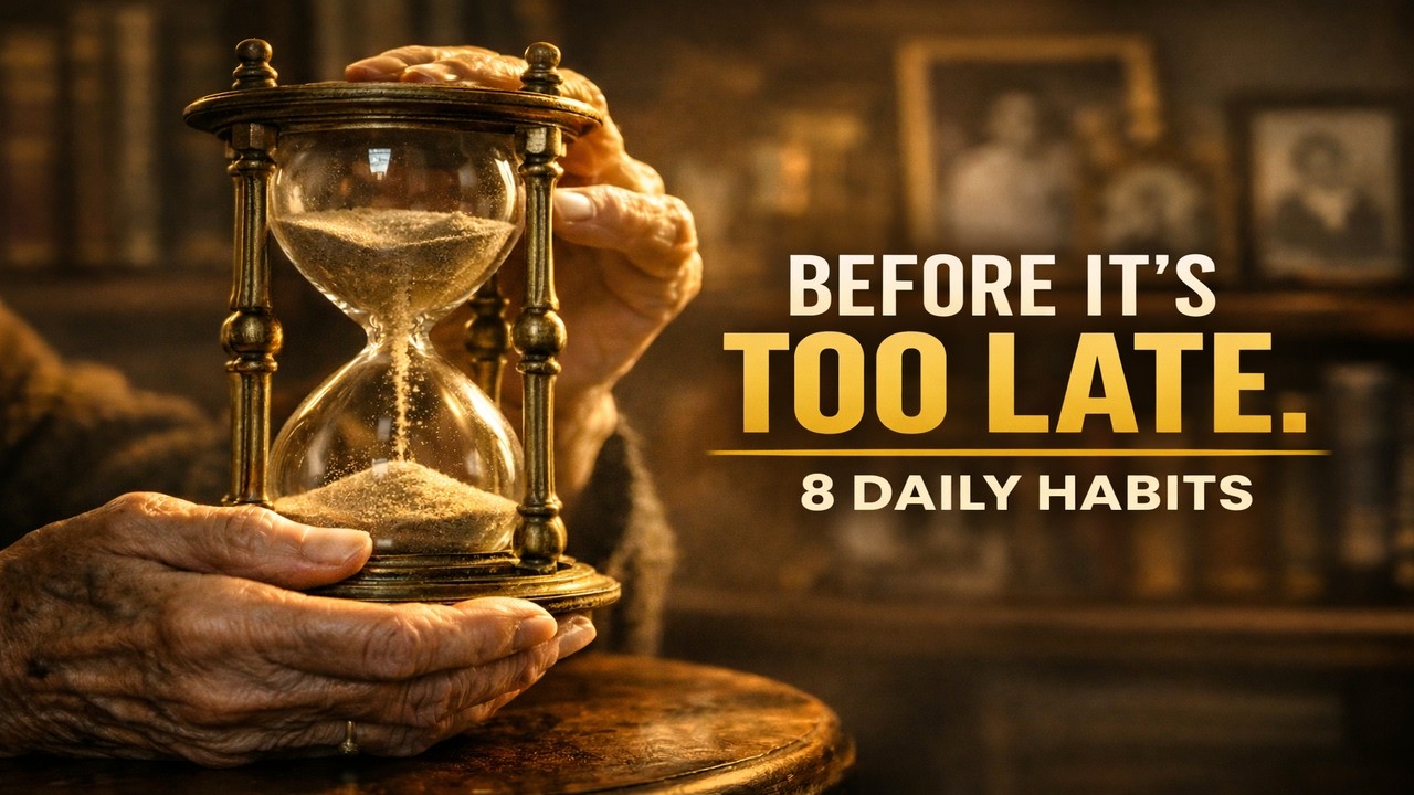 8 Daily Habits Of Centenarians| STOP Wasting Your Life