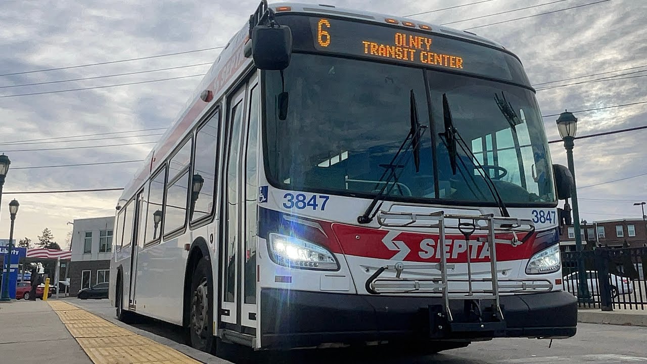 Full ride on SEPTA 2025 New Flyer XDE40 #3847 on Route 6