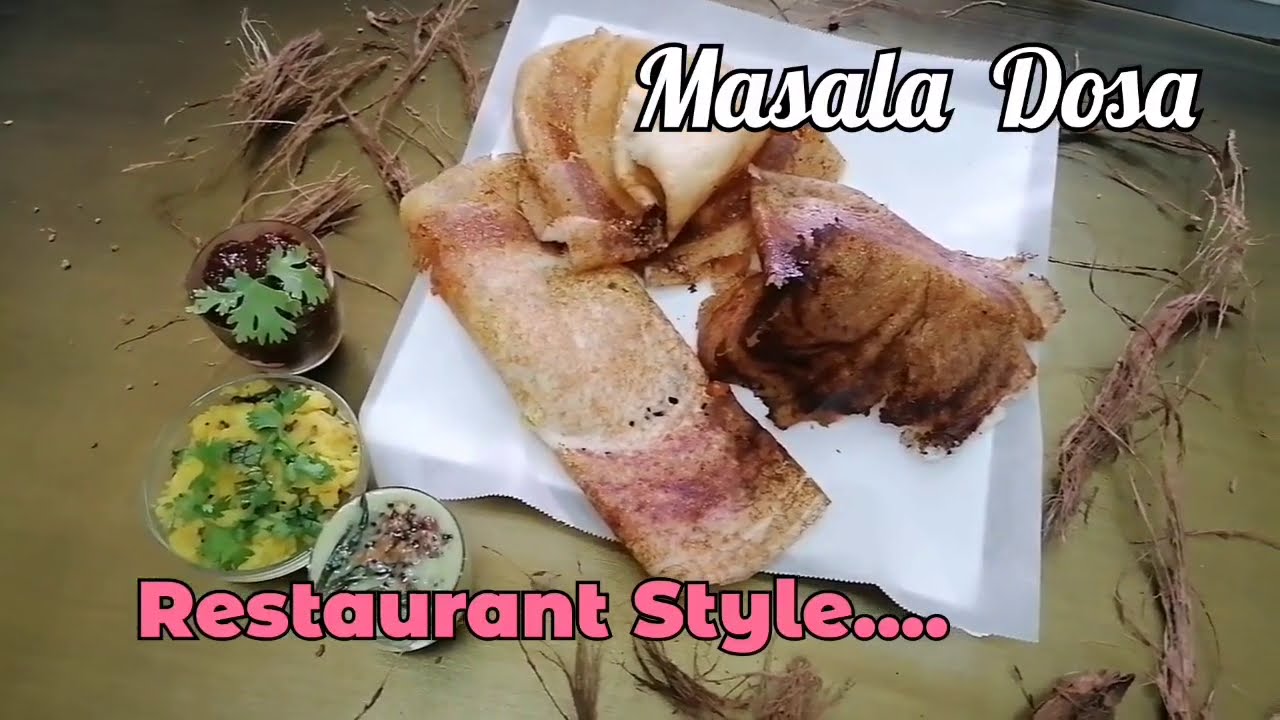 Masala Dosa |Mysuru Masala Dosa