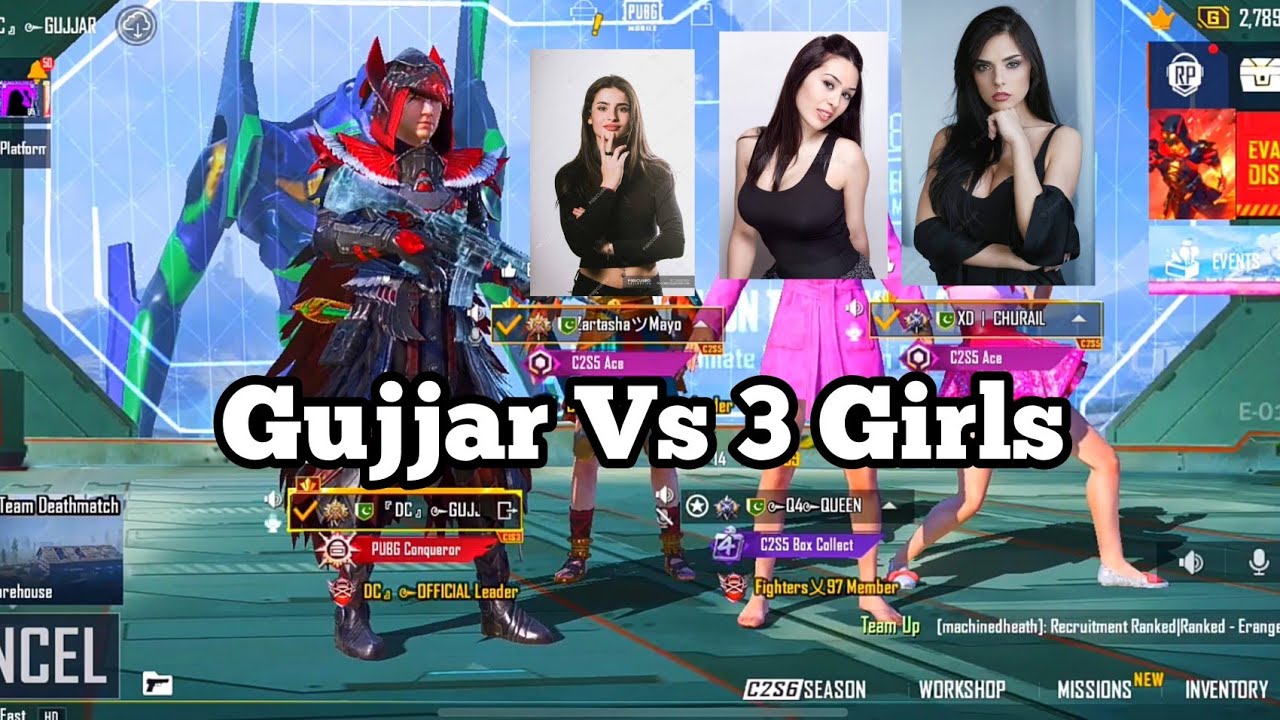 Gujjar Vs  3 Girls  Challenge Room M24