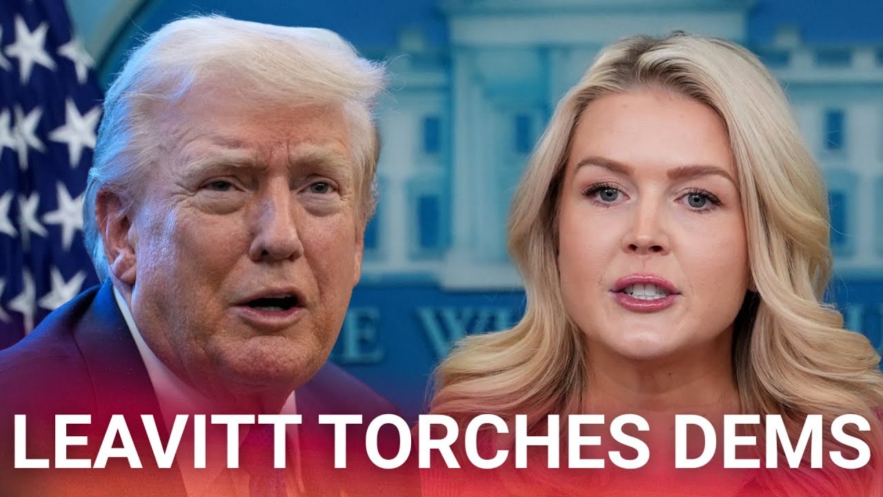 WATCH: Karoline Leavitt torches Dems for distorting crime statistics of illegal immigrants
