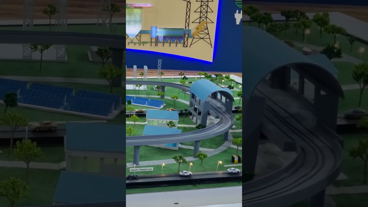 Hybrid City Model #powergrid #smartcity smartcity