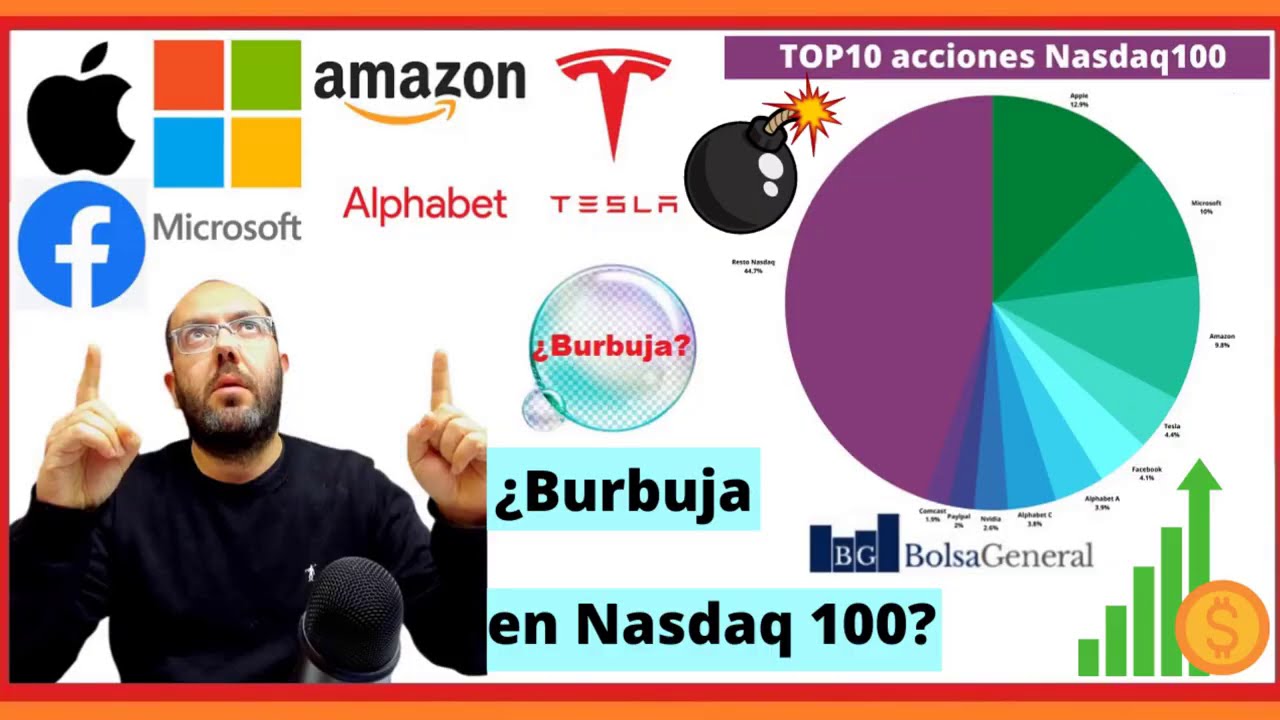 💣¿BURBUJA inminente en la tecnología? y Análisis TOP10 Acciones del NASDAQ100📈