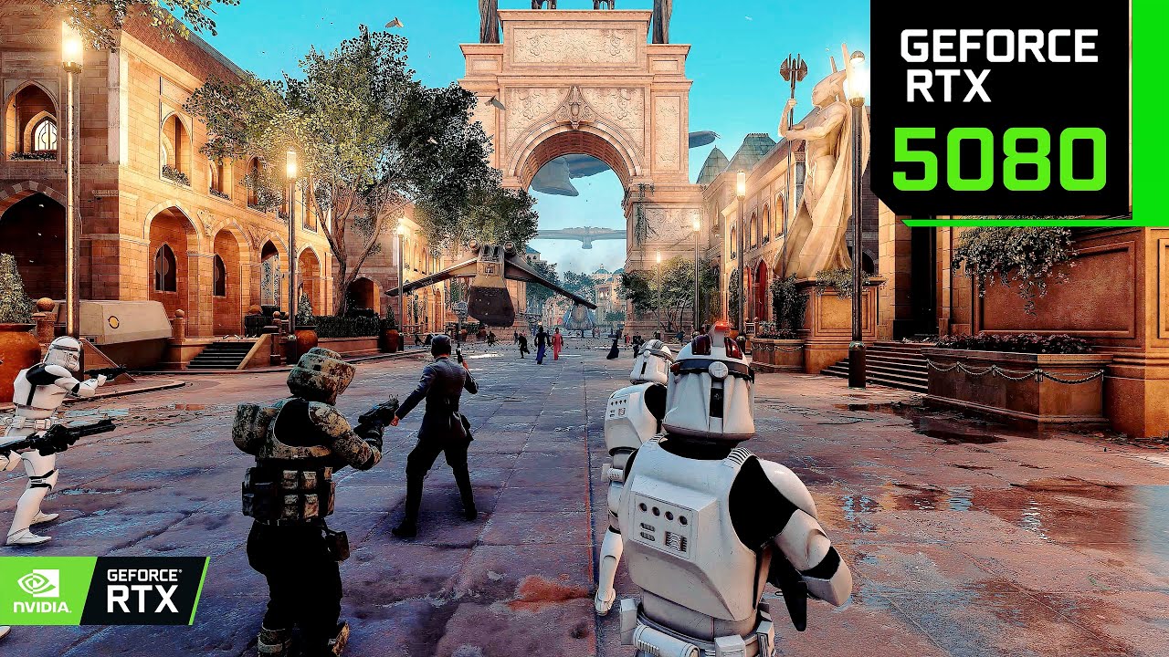 Star Wars Battlefront 2 - RTX 5080 4K - Galactic Assault Gameplay - No Commentary