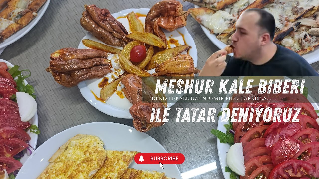 “Denizli Kale’de Meşhur Biberin Peşinde! TATAR Lezzetiyle Tanışın