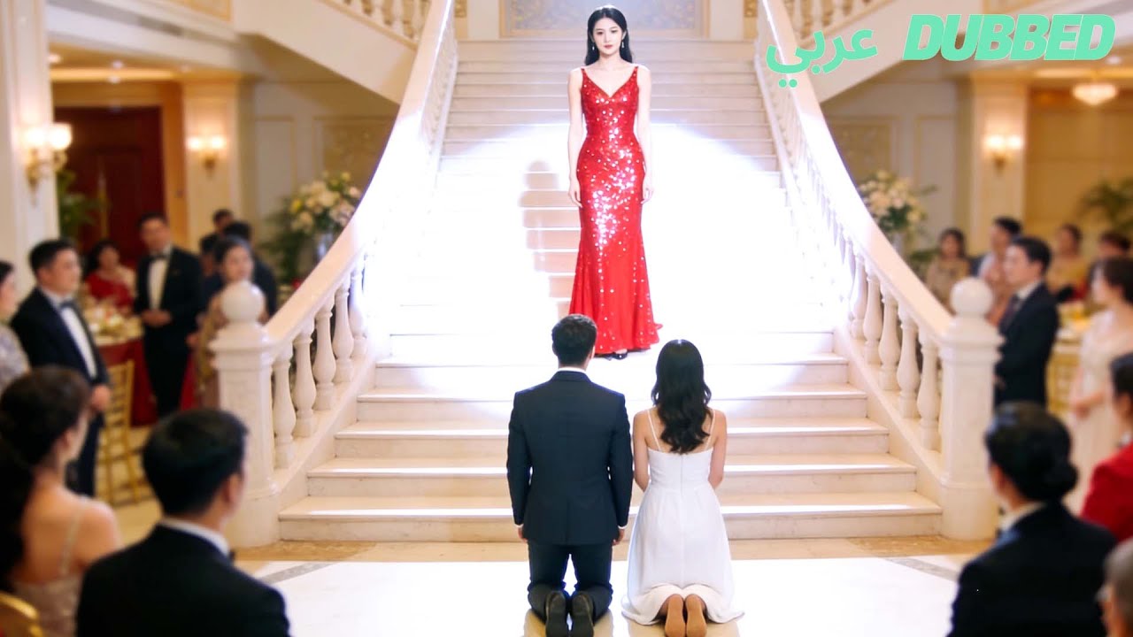 الزوجة بفستان أحمر تصدم الجميع—الزوج يندم على الخيانة والعشيقة تنهار