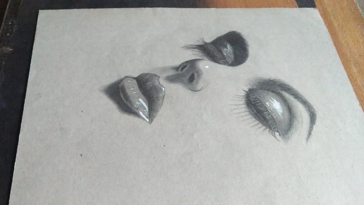 3d girl face drawing/ realistic face drawing/ 3d girl drawing/ girl drawing/ beautiful face drawing.