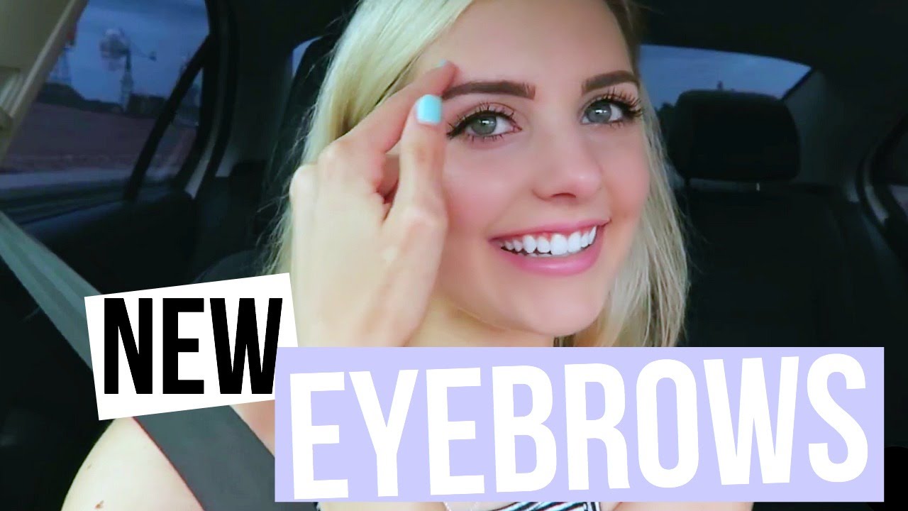 I GOT NEW EYEBROWS! | Aspyn + Parker