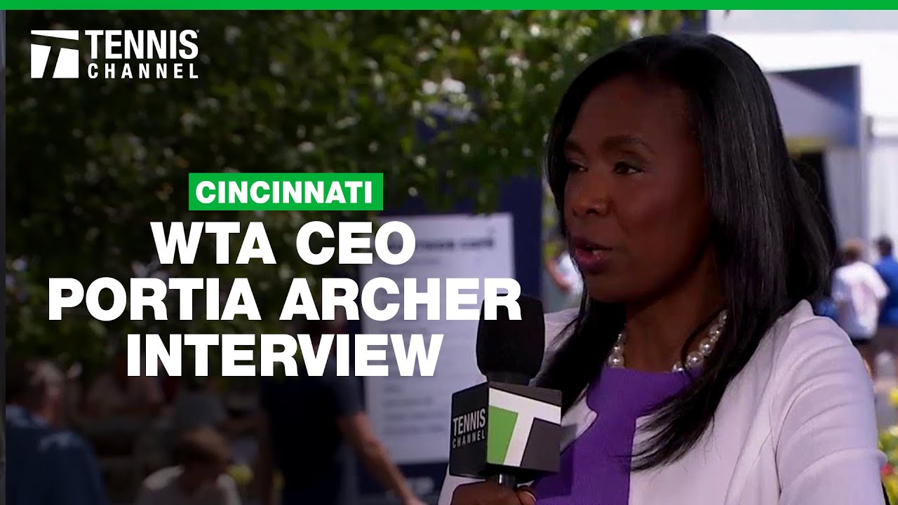 WTA CEO Portia Archer Aims to Elevate Women&rsquo;s Tennis | 2024 Cincinnati