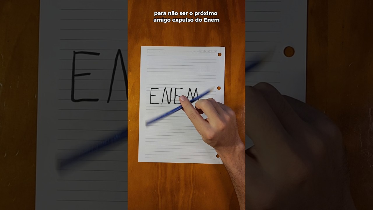 O que levar no ENEM?