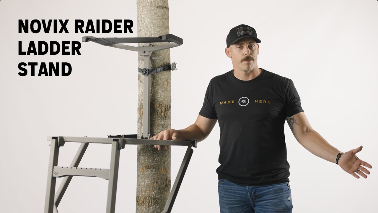 Novix Raider&trade; Ladder Stand Features and Breakdown