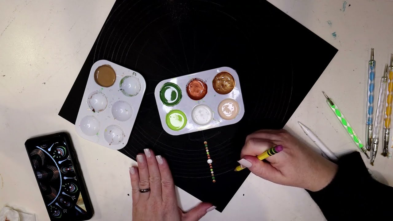 Part Two Coneflower Mandala [Outer Design] Step by Step Tutorial