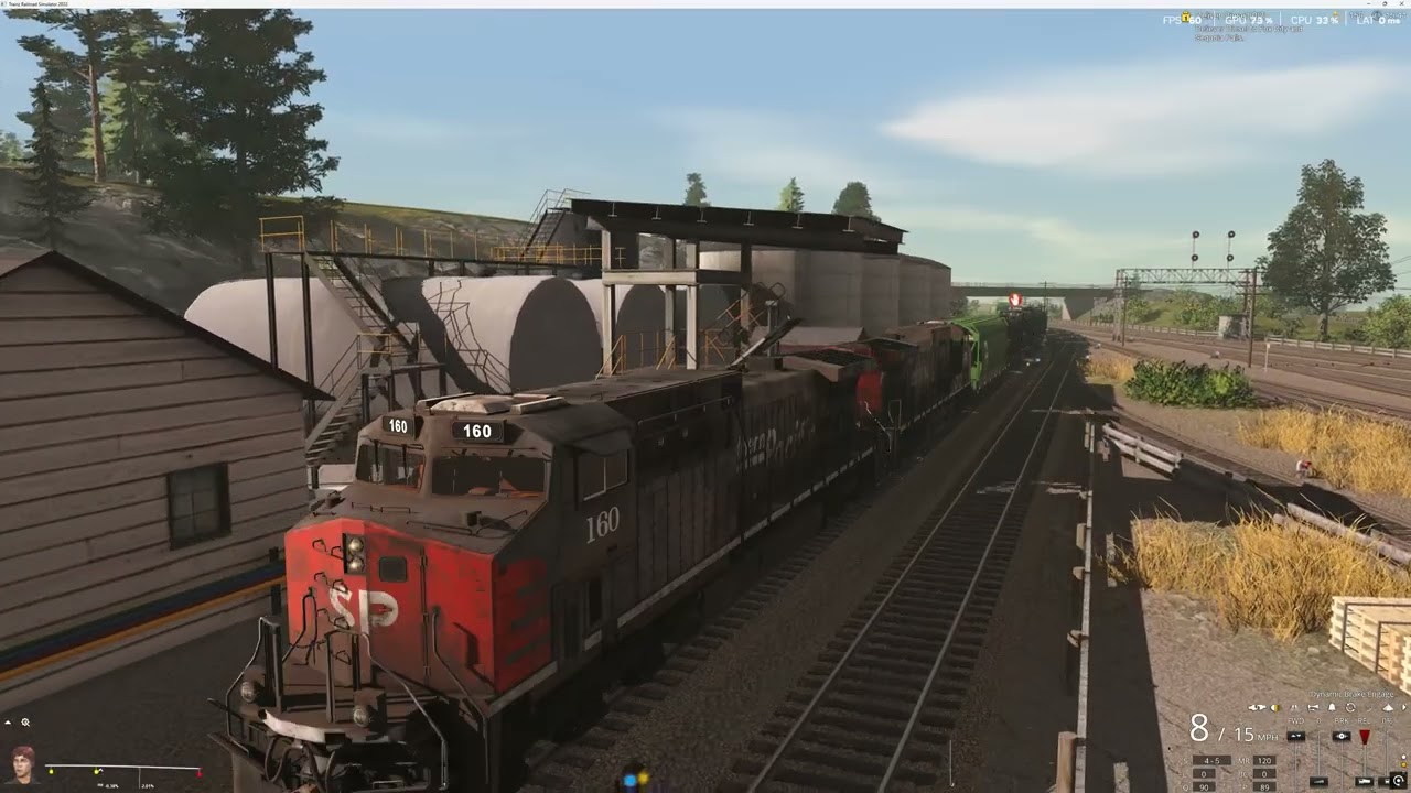 Trainz Railroad Simulator 2022 (TRS22) - GE AC4400CW - Fuel Supplier - 4K UHD