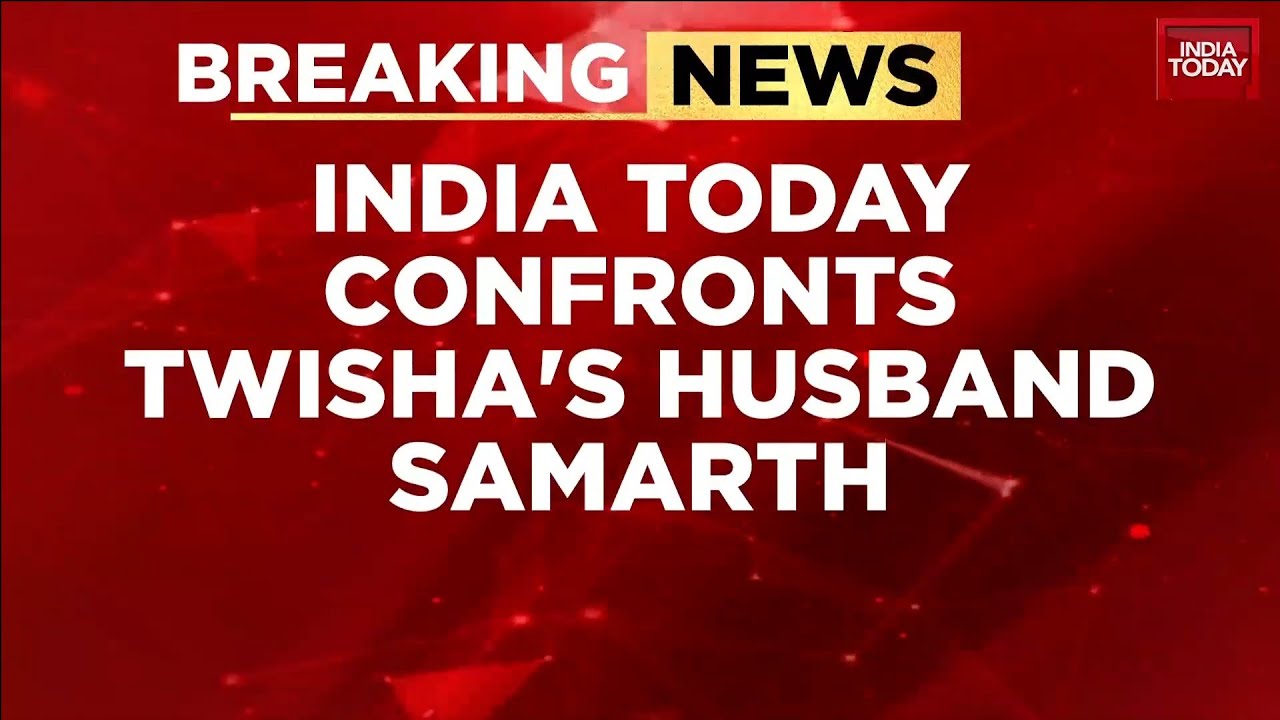 Twisha's Husband Evades India Today's Questions As Cops Recreate Crime Scene In Alleged Suicide Case