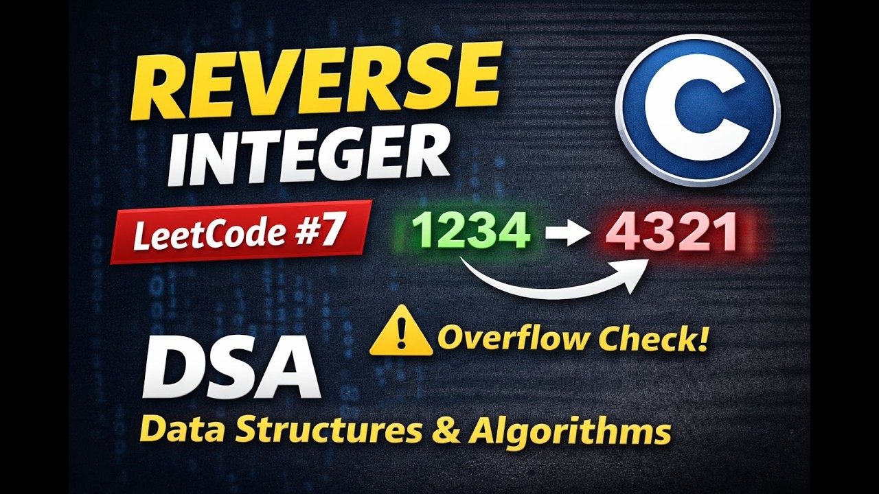 Reverse Integer | LeetCode 7 | C Language | Step by Step Explanation