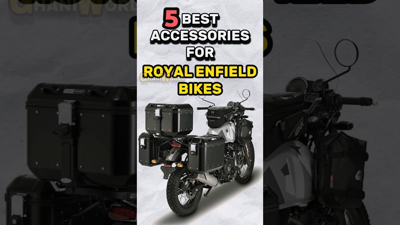 Best Accessories For Royal Enfield Bikes | Accessories for Royal Enfield 