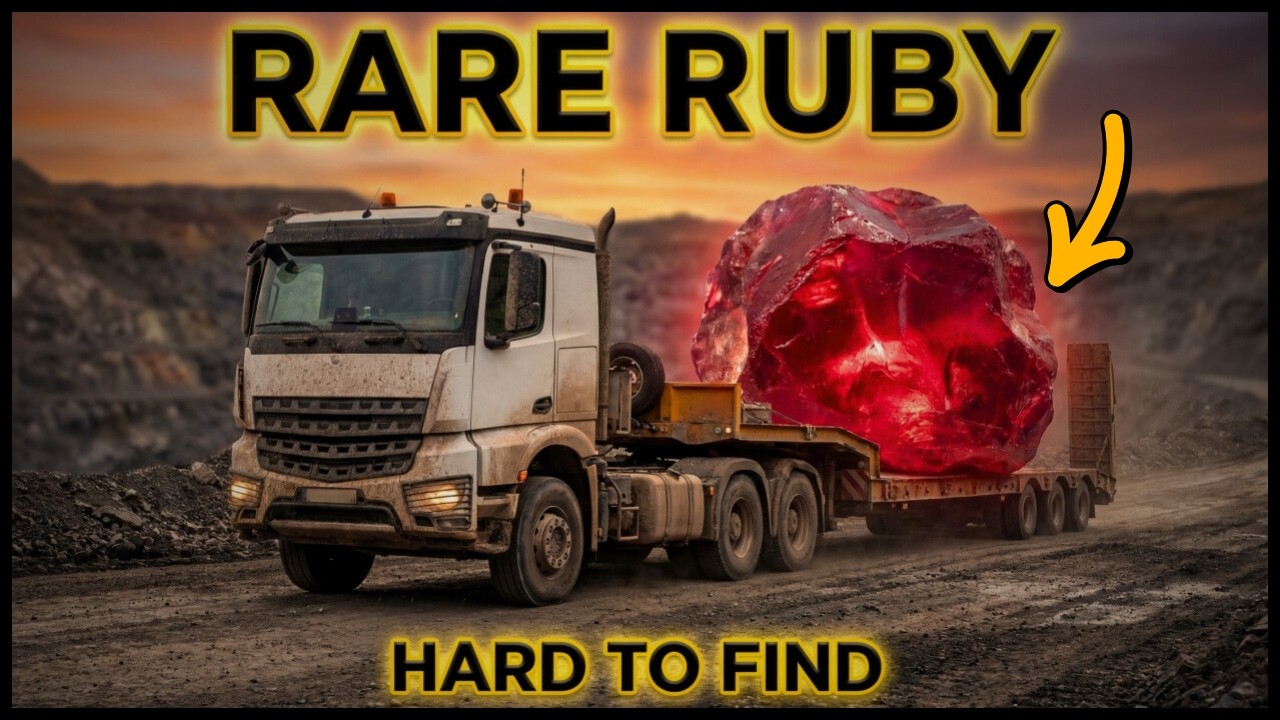 Ruby Mine to Million Dollars Royal Jewelry: The Complete Process | Satisfying | ASMR