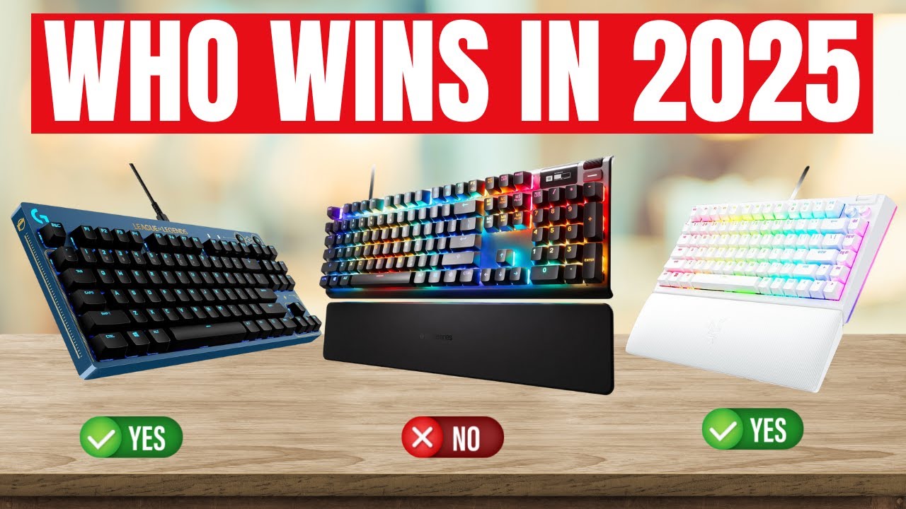 Best Gaming Keyboards 2025 : Don't Buy Fake Again!