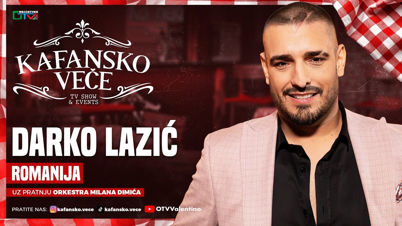 DARKO LAZIC - ROMANIJA | UZIVO | ORK MILANA DIMICA | 2025 | KAFANSKO VECE