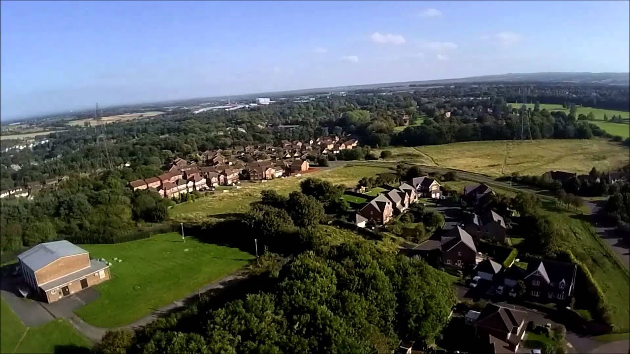 DJI Phantom Flyover Runcorn Cheshire UK