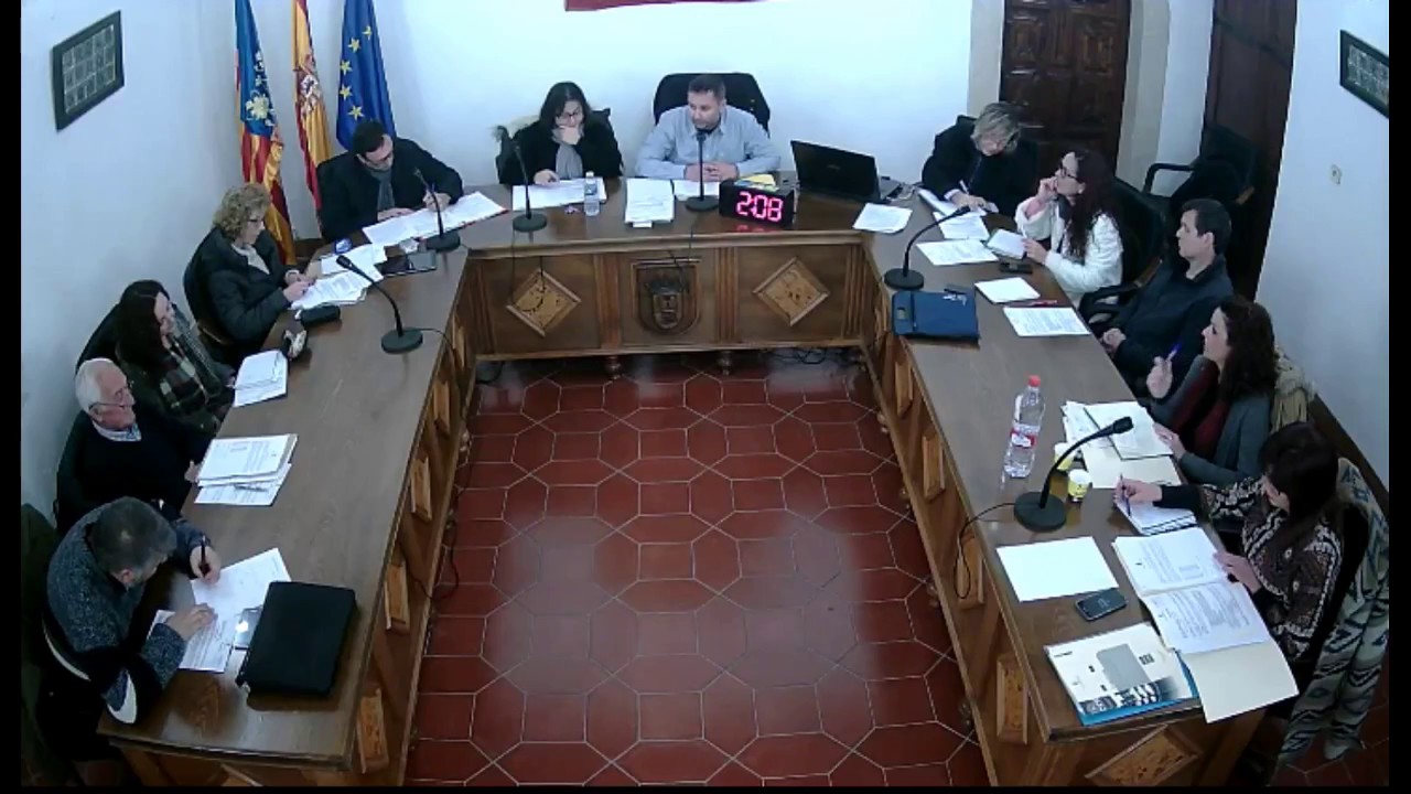 Plenari Ordinari 25 de gener de 2017