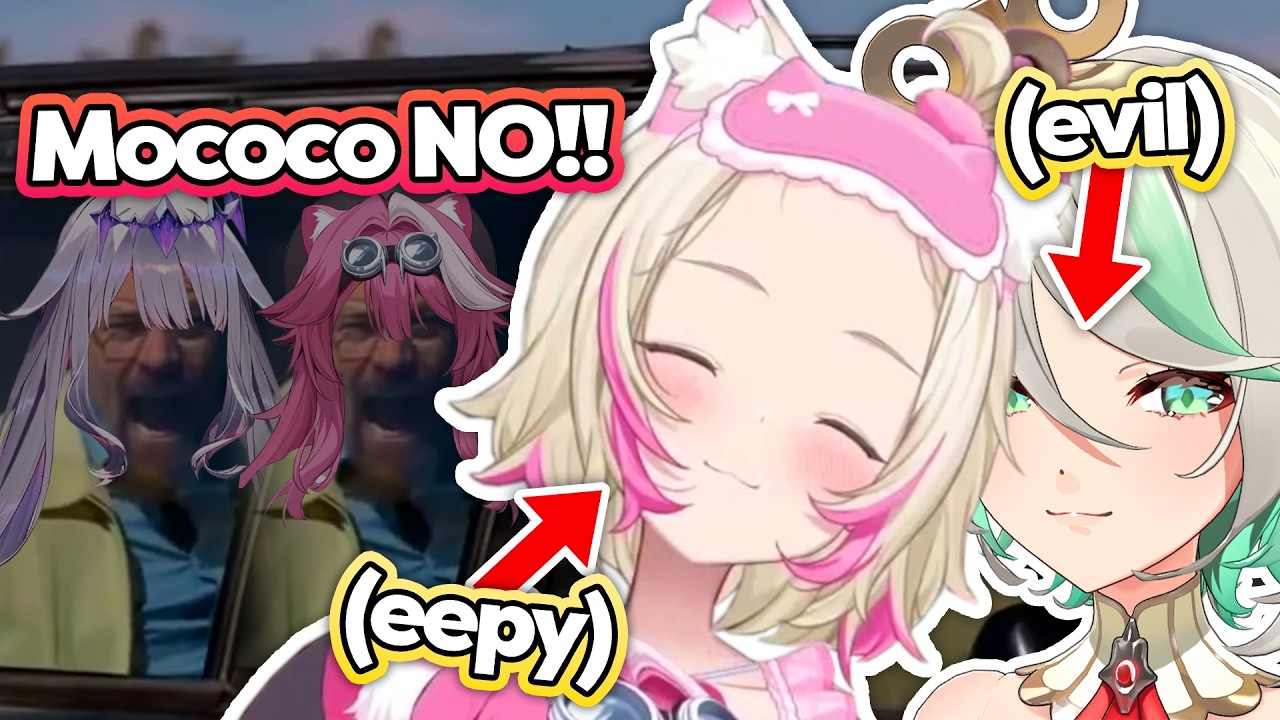 The way everyone tried to protect eepy Mococo from evil Cecilia is so PRECIOUS