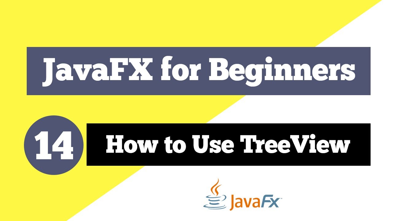 JavaFX Tutorial for Beginners 14 - How to use TreeView in JavaFX
