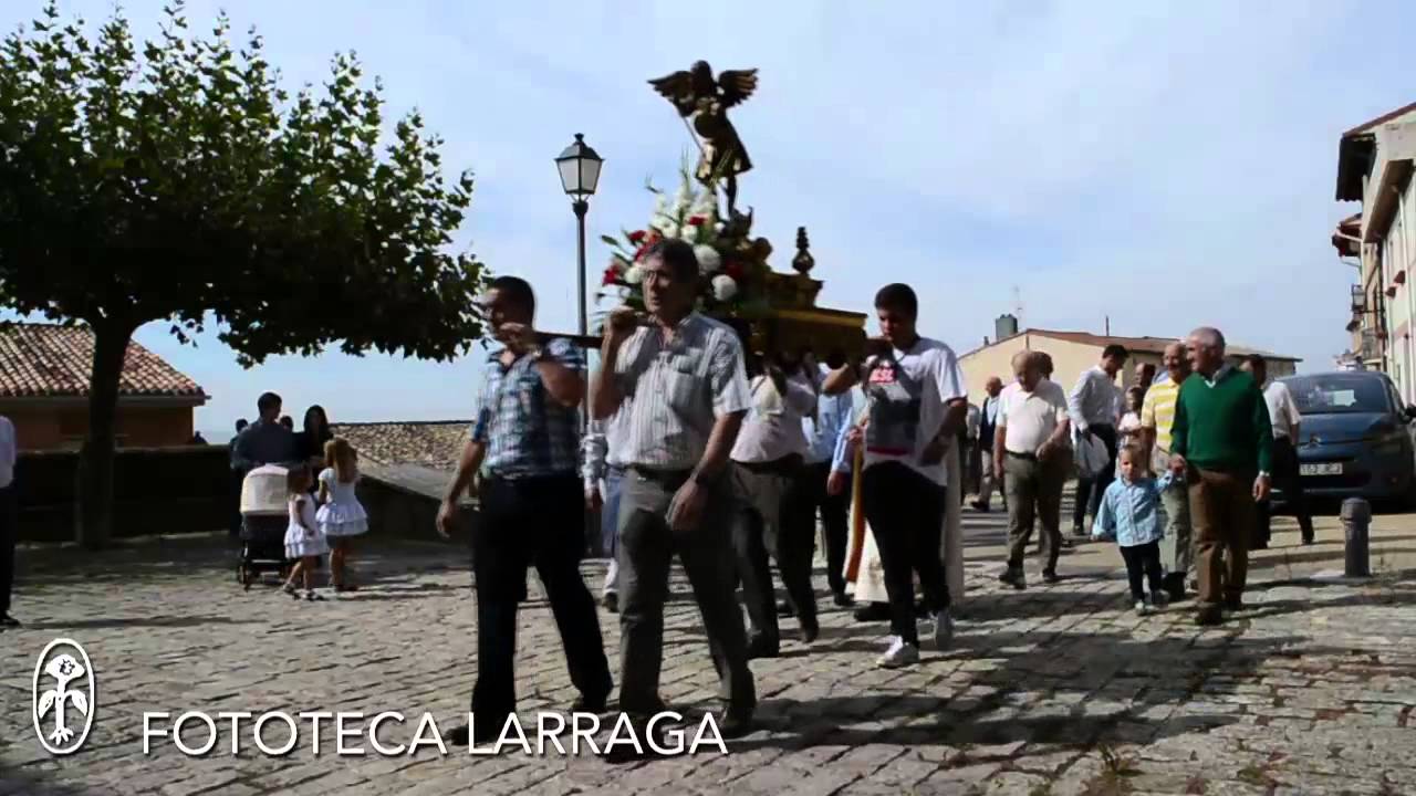 Procesión San Miguel 2015 #Larraga #Navarra