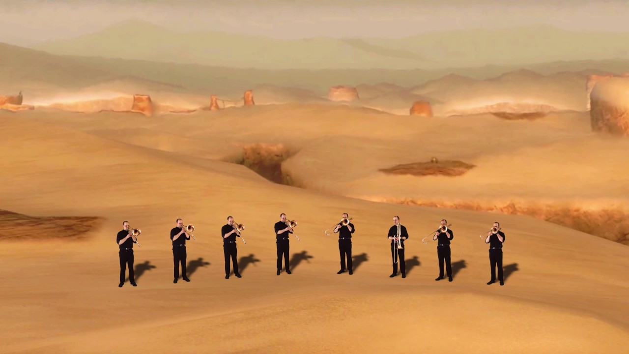 The Legend of Zelda Medley, Arranged for Trombone Choir (Part 3/3, Gerudo Valley)