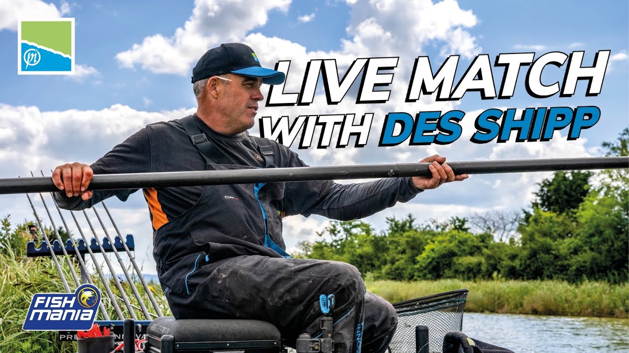 LIVE MATCH | Des Shipp  Fish 'O'Mania Qualifier | Todber Manor 🎣