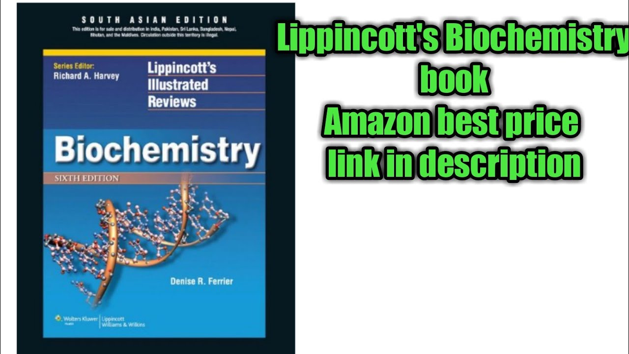 Lippincott's biochemistry book MBBS first year Amazon best price link in description
