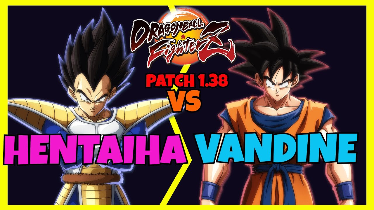 DBFZ - HENTAIHA vs VANDINE gameplays (Baby 2, Base Vegeta, Adult Gohan vs Fusion bros, Base Goku)