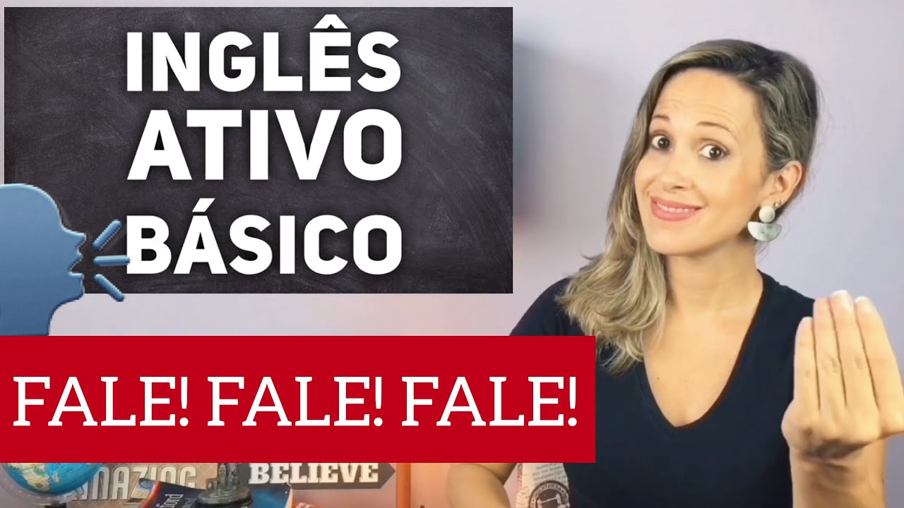 INGLÊS ATIVO - PRÁTICA DE SPEAKING NÍVEL BÁSICO (VERB TO BE, PROFISSÕES, A AN)