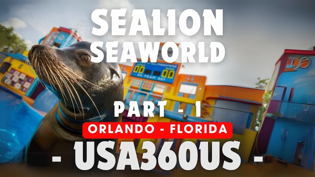 Sea Lions en SeaWorld  2025 ... Part 1