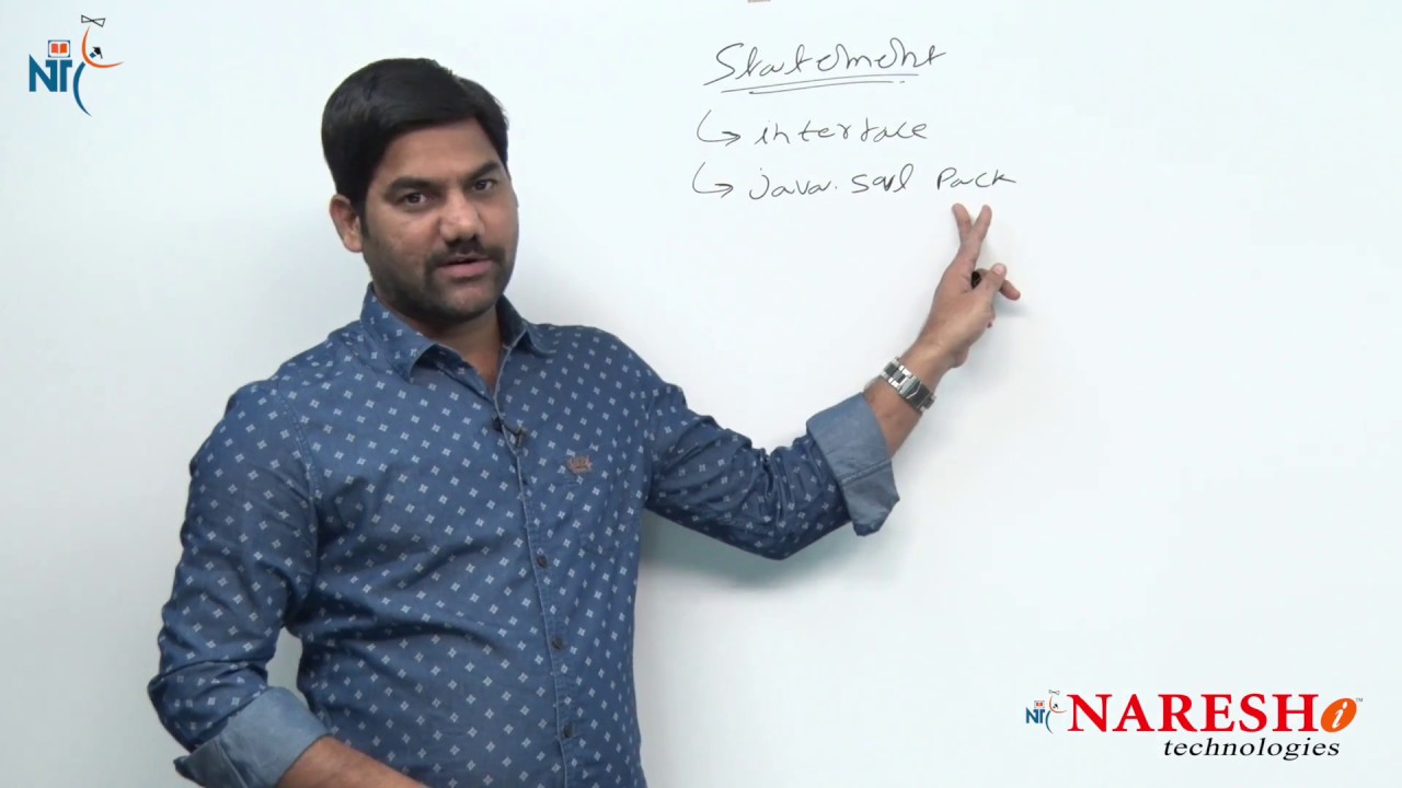 Statement Interface in JDBC | Advanced Java Tutorial | Mr. Shiva Kumar