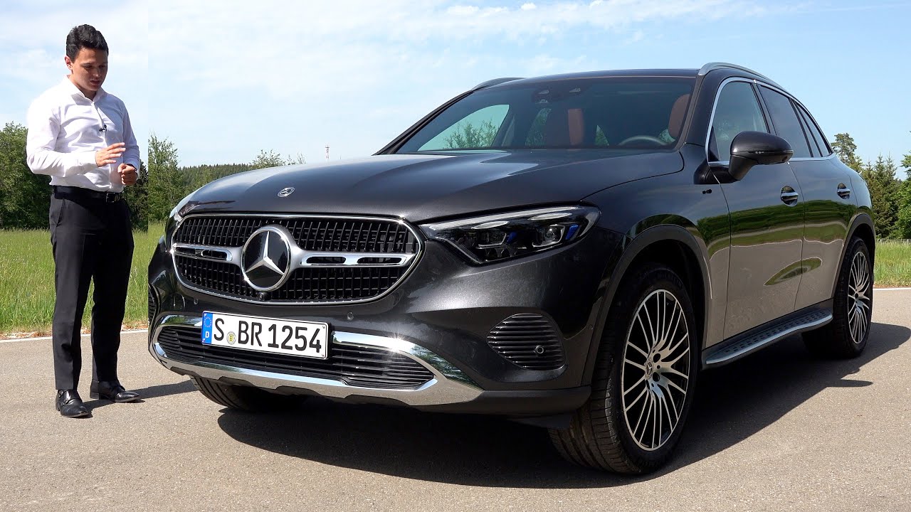 НОВЫЙ Mercedes GLC Luxury 2023 года — полный обзор внедорожника. Интерьер, экстерьер