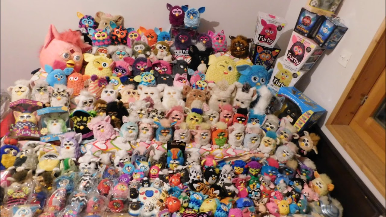 Ma grande collection de Furby , + de 80 Furby!