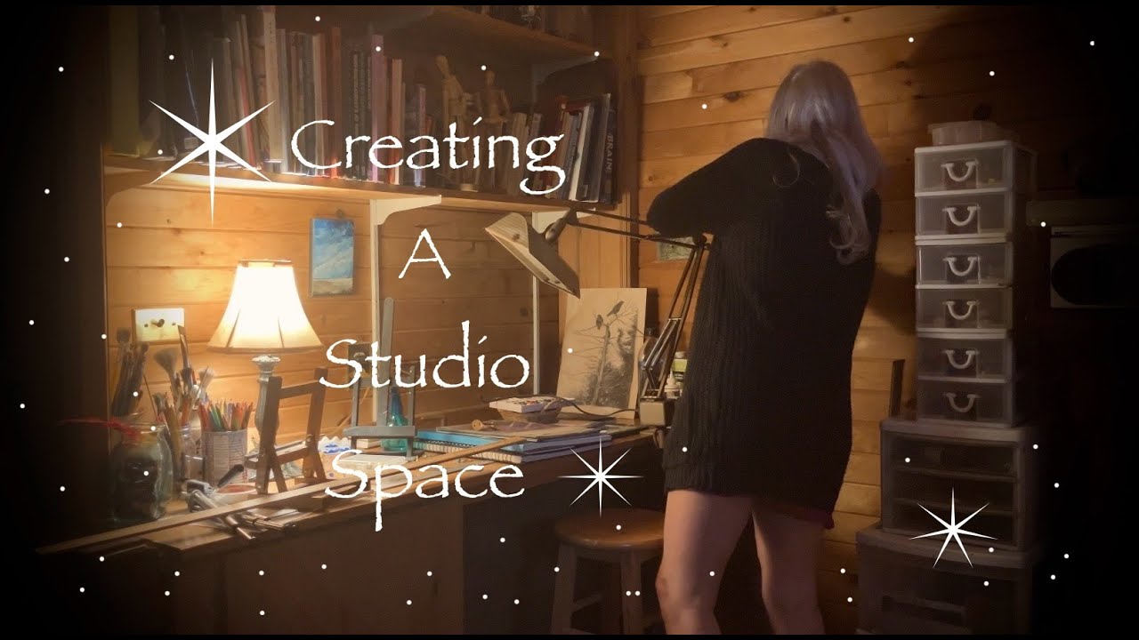 I set up a creative art space in a corner of my cozy basement this week. 🎨 Sketching and nature.