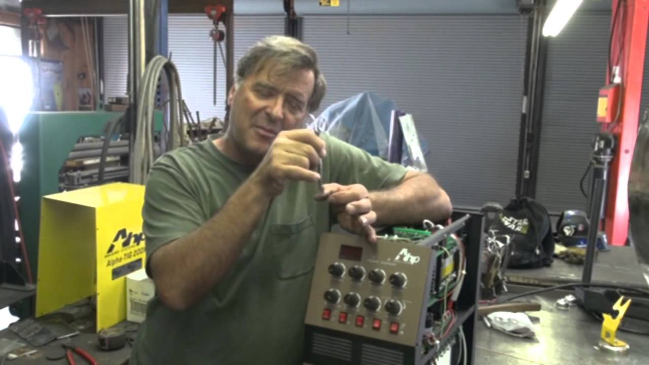 How to Check and Adjust Your TIG Welder's High Frequency Points - Kevin Caron