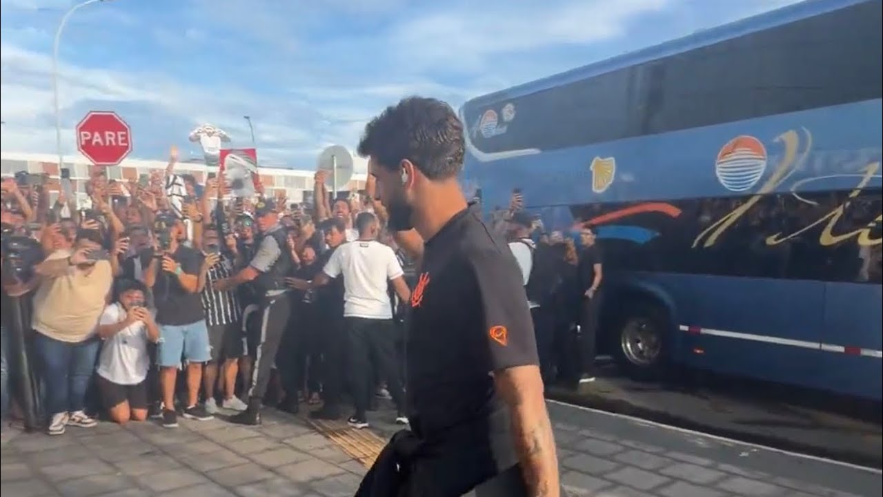TEVE INVASÃO! CHEGADA DO CORINTHIANS A BRASÍLIA PARA A SUPERCOPA! IMAGENS EXCLUSIVAS DA FIEL!
