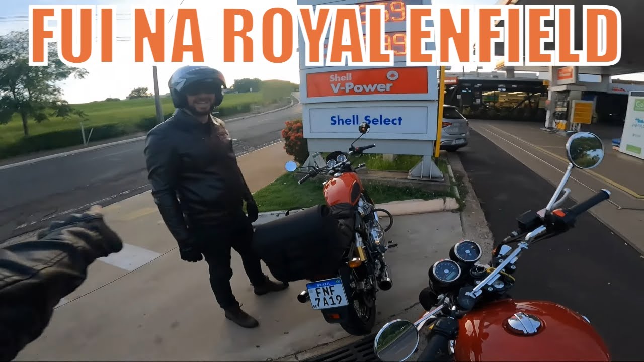 FUI BUSCAR A CLASSIC 350 NA ROYAL ENFIELD EM RIBEIRÃO PRETO/SP