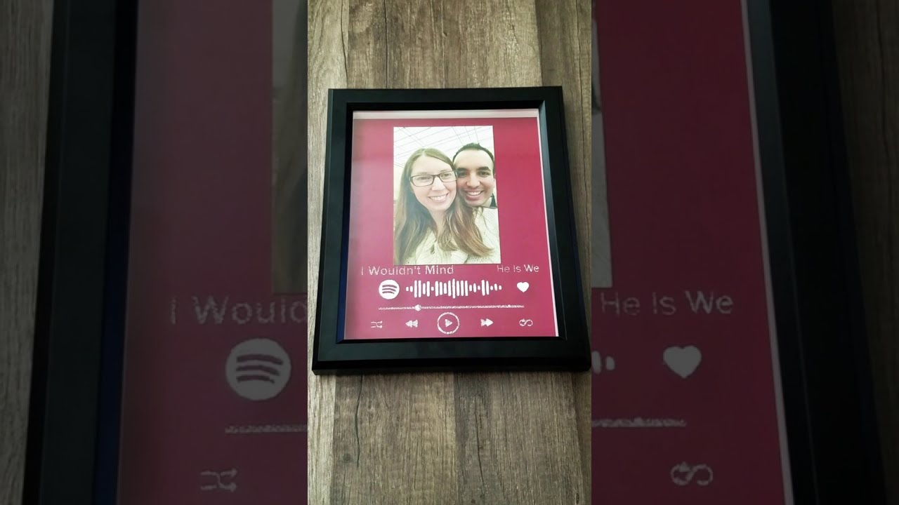 Spotify glass artwork DIY