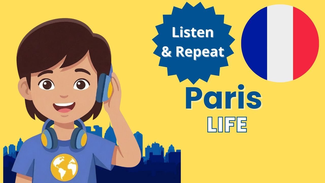 Парижская жизньСлушайте и повторяйте французскую лексику (практика аудирования на французском языке)