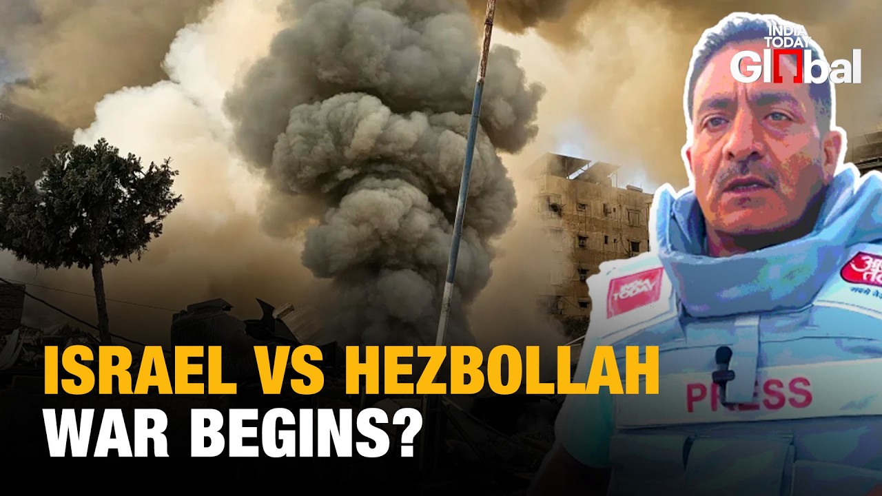 Israel Strikes Hezbollah in Lebanon After Iran War Escalation | Beirut Shaken by Massive Attacks