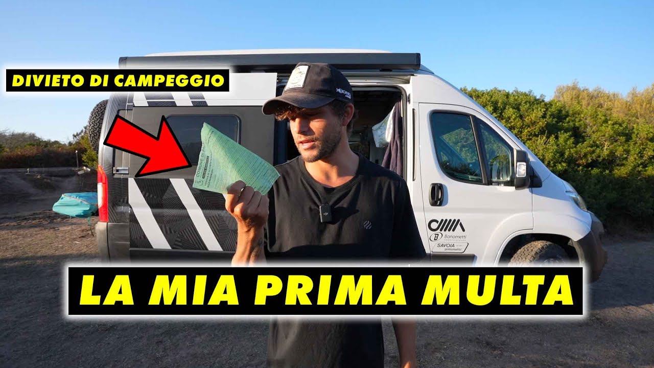 LA MIA PRIMA MULTA: DIVIETO DI CAMPEGGIO.