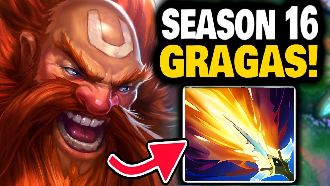 HOW to GRAGAS Jungle in SEASON 16!!!