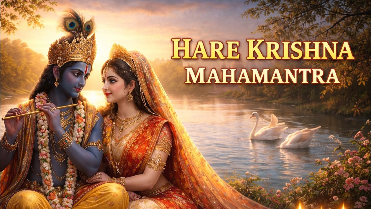 Hare Krishna Mahamantra | Divine Krishna Chant for Peace & Devotion