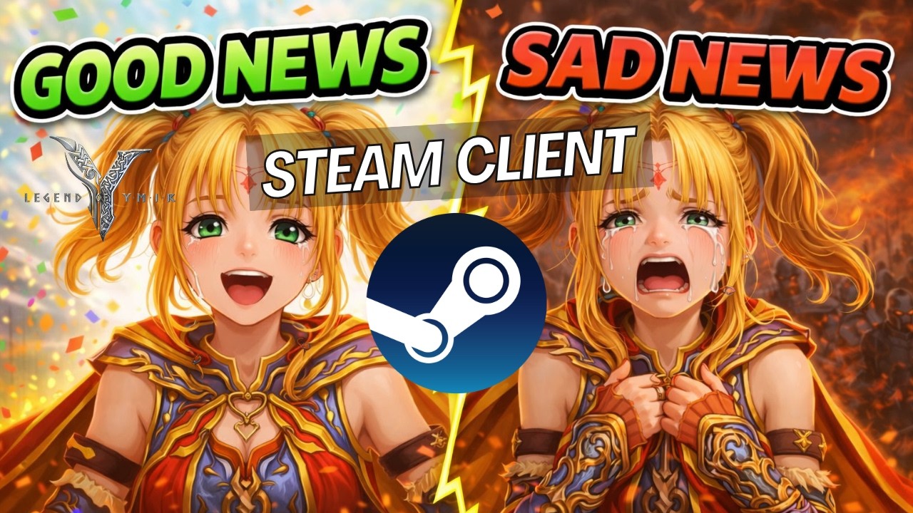 Legend of YMIR STEAM SAD NEWS