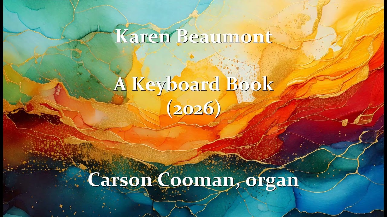 Karen Beaumont — A Keyboard Book (2026) for keyboard instrument
