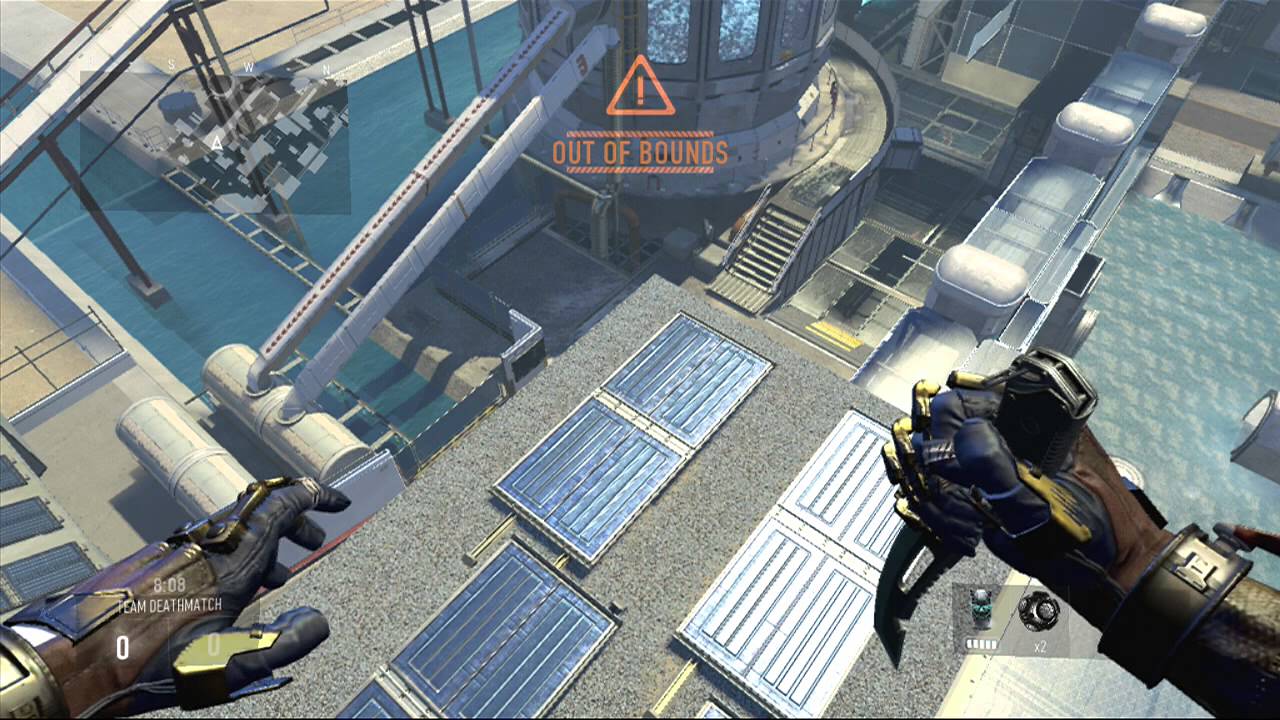 Call of duty AW Solar Out Of Map Glitch